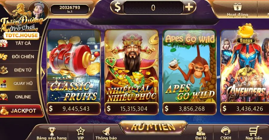 Hình ảnh trò chơi Nổ Hũ (Slots) tại 22Luck8